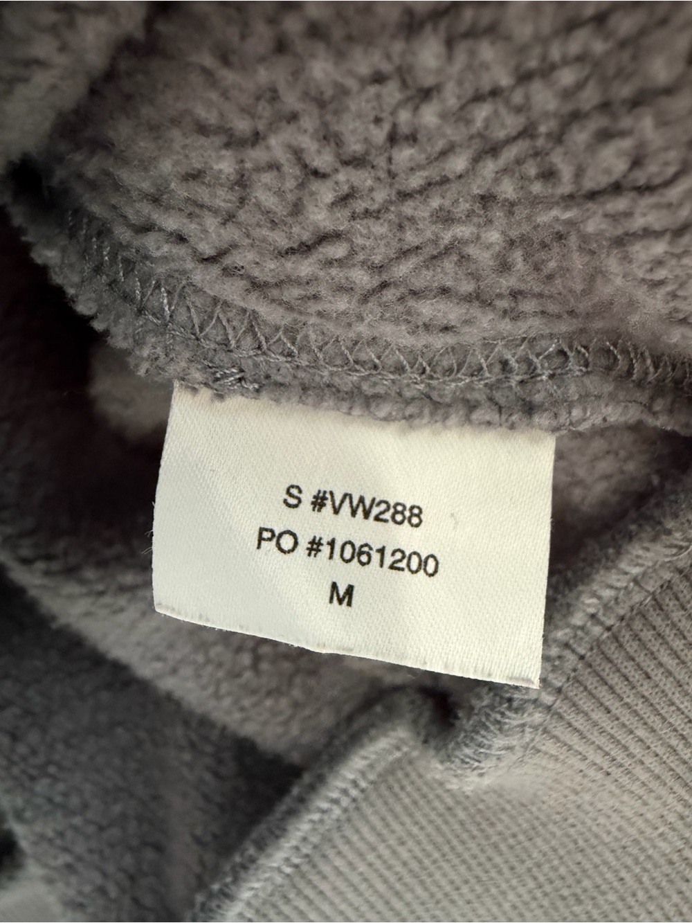 VUORI Restore Half Zip Hoodie Blue Size Medium - Picture 7 of 7